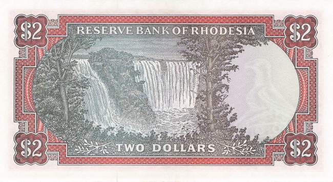2  Dollar Rhodesien 1979 p.39b